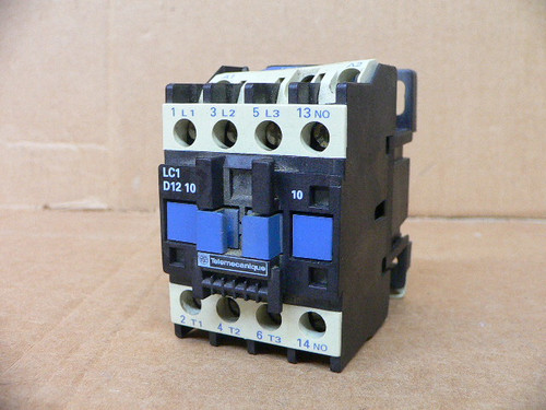 Telemecanique Lc1 D1210 Contactor 120V Coil Telemecanique Lc1 D1210 Contactor 120V Coil