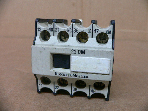 Klockner-Moeller 22-D-Dil-M Small Contactor Klockner-Moeller 22-D-Dil-M Small Contactor