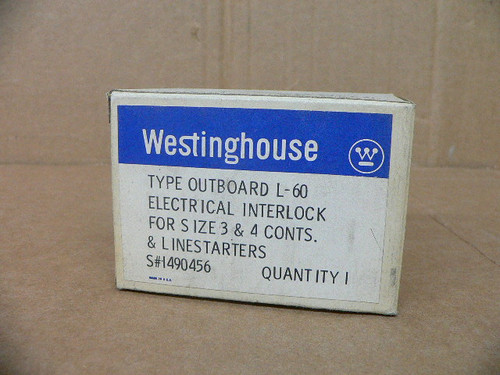 Westinghouse L-60 Electrical Interlock Westinghouse L-60 Electrical Interlock