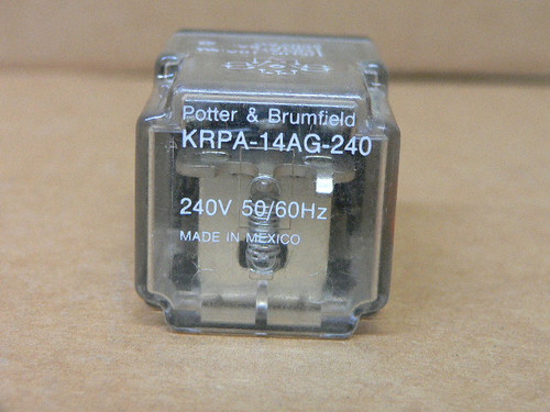 Potter & Brumfield Krpa-14Ag-240 Relay 240V Potter & Brumfield Krpa-14Ag-240 Relay 240V