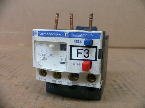 Telemecanique Lrd14 Thermal Overload Relay 7-10A Telemecanique Lrd14 Thermal Overload Relay 7-10A