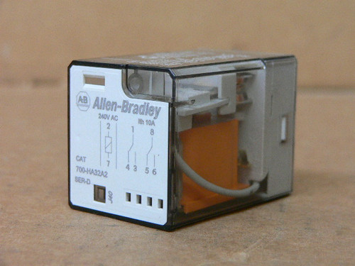 Allen-Bradley 700-Ha32a2 Relay 240Vac Allen-Bradley 700-Ha32a2 Relay 240Vac