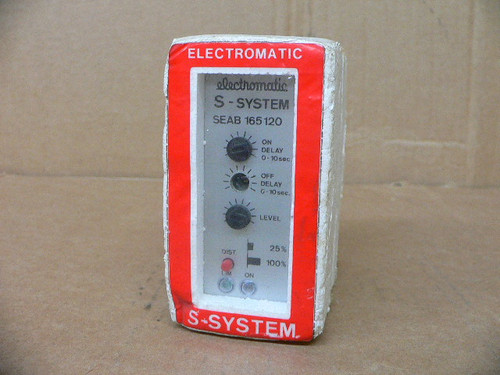 Electromatic Seab 165 120 Photosensor Relay (New) Electromatic Seab 165 120 Photosensor Relay (New)