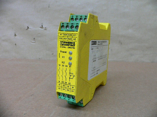 Phoenix Contact Psr-Scp-24Uc/Esa4/3X1/1X2/B Safety Relay (2963763) Phoenix Contact Psr-Scp-24Uc/Esa4/3X1/1X2/B Safety Relay (2963763)