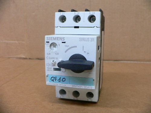 Siemens 3Rv1421-0Da10 Circuit Breaker Starter