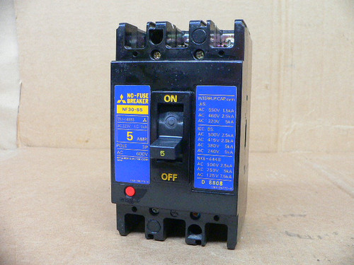 Mitsubishi Nf30-Ss Circuit Breaker 5A Mitsubishi Nf30-Ss Circuit Breaker 5A