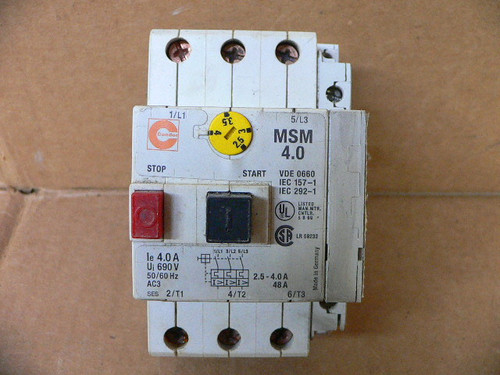 Advance Controls Motor Starter Msm 4.0 Advance Controls Motor Starter Msm 4.0