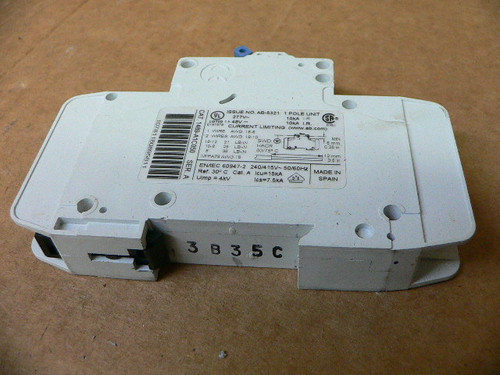 Allen Bradley 1489-A1c050 Circuit Breaker 5A Single Pole Allen Bradley 1489-A1c050 Circuit Breaker 5A Single Pole