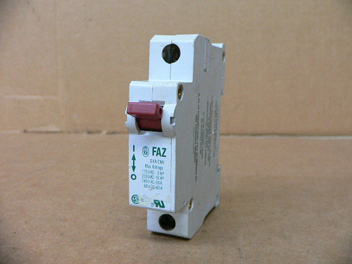 Klockner Moeller Circuit Breaker Faz G4a-Cna 115-240V Klockner Moeller Circuit Breaker Faz G4a-Cna 115-240V