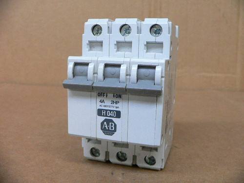 Allen Bradley 1492-Cb3h040 Circuit Breaker Allen Bradley 1492-Cb3h040 Circuit Breaker