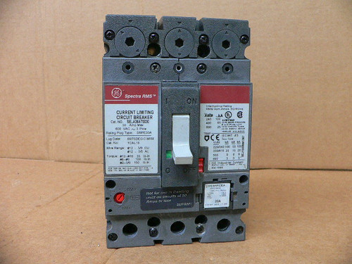 Ge General Electric Sela36at0030 Circuit Breaker 30A Ge General Electric Sela36at0030 Circuit Breaker 30A