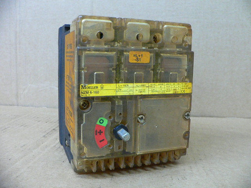 Klockner Moeller Nzm 6-160 Circuit Breaker Klockner Moeller Nzm 6-160 Circuit Breaker