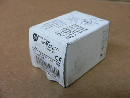 Allen Bradley 700-Hb33a1 Series D Relay (New) Allen Bradley 700-Hb33a1 Series D Relay (New)