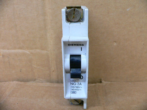 Siemens 5Sn1 Ng 2A Circuit Breaker