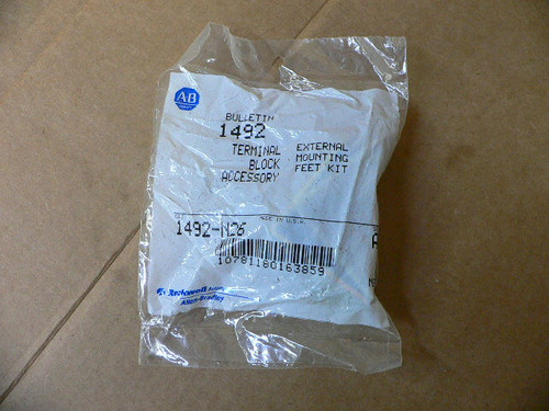 Allen Bradley 1492-N26 External Mounting Feet Kit Allen Bradley 1492-N26 External Mounting Feet Kit