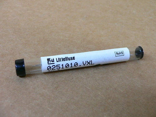 Littelfuse 0251010 Axial Leaded Very Fast Acting Fuse (Lot Of 5) Littelfuse 0251010 Axial Leaded Very Fast Acting Fuse (Lot Of 5)