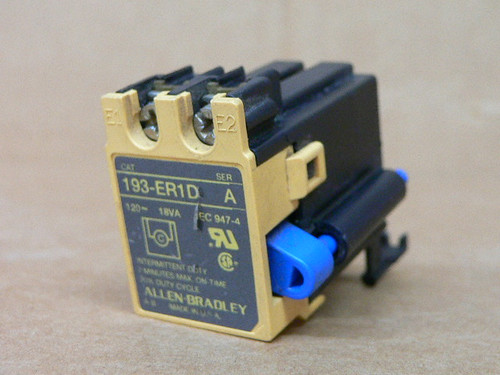 Allen Bradley 193-Er1d Electrical Reset Allen Bradley 193-Er1d Electrical Reset