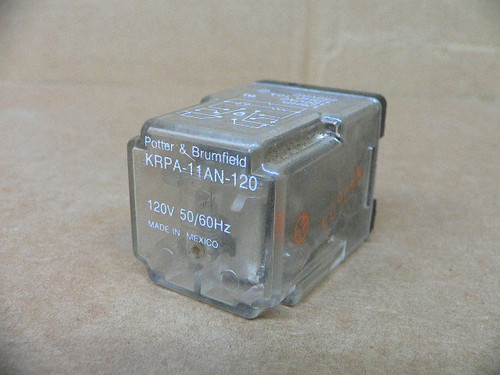 Potter & Brumfield Krpa-11An-120 Relay (Used) Potter & Brumfield Krpa-11An-120 Relay (Used)