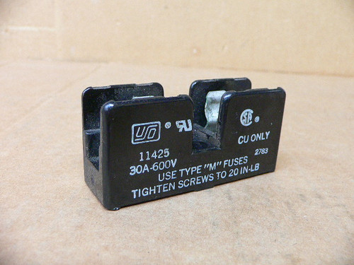 Uso 11425 Fuse Holder 30A 1P 600V