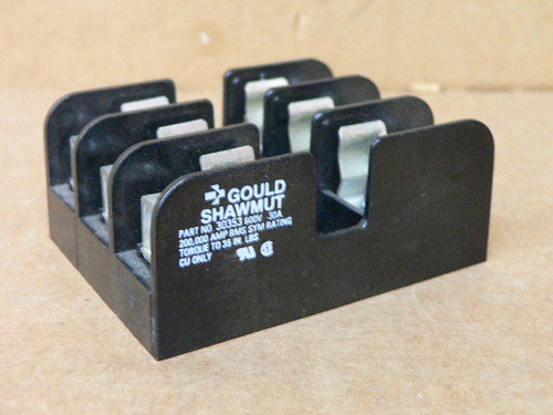 Gould Shawmut 30353 Fuse Holder 3P 600V 30A Gould Shawmut 30353 Fuse Holder 3P 600V 30A