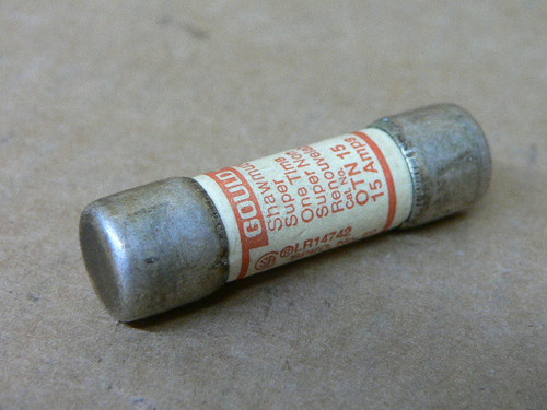 Gould Shawmut Otn15 Fuse 15A 250V Gould Shawmut Otn15 Fuse 15A 250V