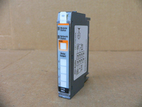 Allen Bradley 1734-Ow4 1734Ow4 I/O Module Digital Contact Output 4 Channel Allen Bradley 1734-Ow4 1734Ow4 I/O Module Digital Contact Output 4 Channel