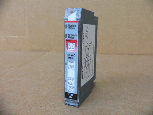 Allen Bradley 1734-Ia4 Input Module Point I/O Digital 4 Points 120 Vac Input Allen Bradley 1734-Ia4 Input Module Point I/O Digital 4 Points 120 Vac Input