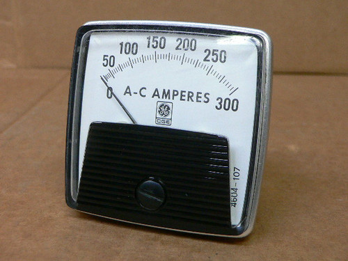 General Electric L533-Lsrx Ac Amperes Meter General Electric L533-Lsrx Ac Amperes Meter