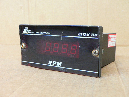 Red Lion Controls Ditak Iid, Model: 104 Digital Tachometer Red Lion Controls Ditak Iid, Model: 104 Digital Tachometer