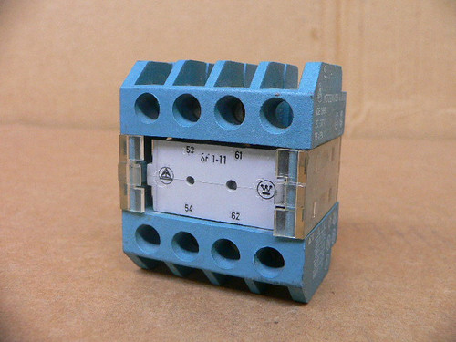 Westinghouse Sf1-11 Auxiliary Contact Block 600 Vac 10 A Westinghouse Sf1-11 Auxiliary Contact Block 600 Vac 10 A