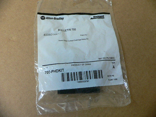 Allen Bradley 700-Phdkit Heavy Duty Contact Kit Allen Bradley 700-Phdkit Heavy Duty Contact Kit
