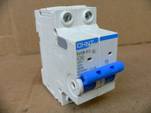 Chint Nxb-63 C32 Circuit Breaker 400V 50Hz 6000A
