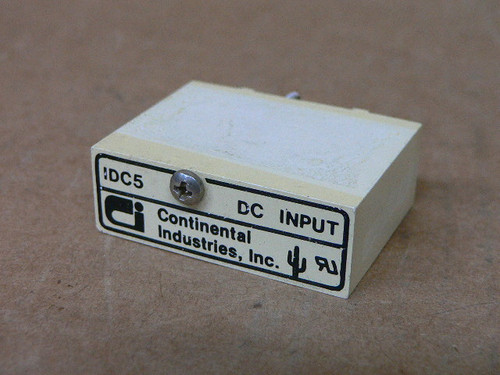 Continental Industries Idc5 Standard Ac/Dc Input Module Continental Industries Idc5 Standard Ac/Dc Input Module