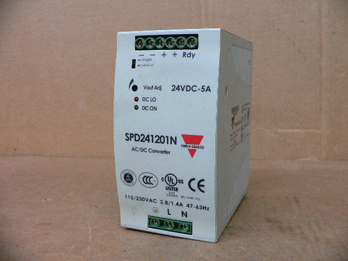 Carlo Gavazzi Spd241201n Power Supply Switching Ac-Dc 24Vdc-5A Carlo Gavazzi Spd241201n Power Supply Switching Ac-Dc 24Vdc-5A