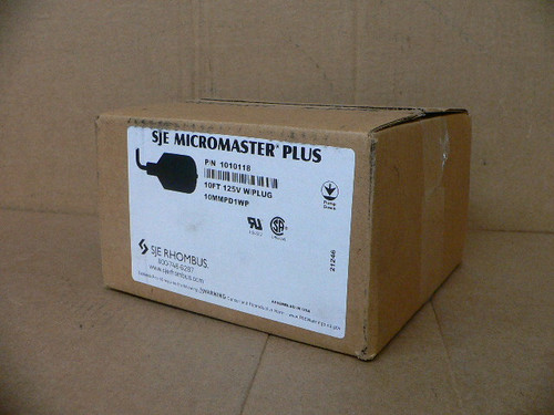 Sje Micromaster Plus 1010118 10 Ft 120V With Plug Sje Micromaster Plus 1010118 10 Ft 120V With Plug