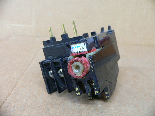 Allen Bradley 193-Bsb16 Overload Relay 1.1A-1.6A Allen Bradley 193-Bsb16 Overload Relay 1.1A-1.6A