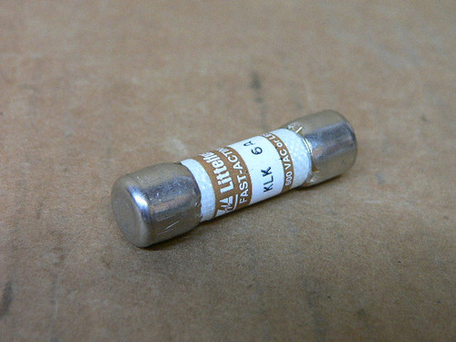 Littelfuse Klk 6A Fast Acting Fuse 6Amp Littelfuse Klk 6A Fast Acting Fuse 6Amp