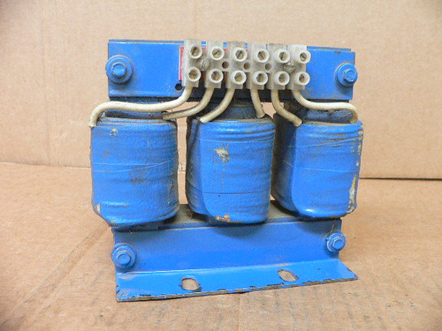 Allen-Bradley 1321-3R8-C 3-Phase Reactor Transformer 8A 600V 166516 Allen-Bradley 1321-3R8-C 3-Phase Reactor Transformer 8A 600V 166516