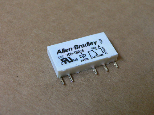 Allen Bradley 700-Tbr24 700Tbr24 Term Block Style 24V Dc 1 Pole Relays Allen Bradley 700-Tbr24 700Tbr24 Term Block Style 24V Dc 1 Pole Relays