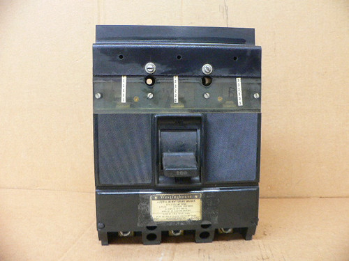 Westinghouse Type-J 225A Frame J3150 3 Pole 200 Amp Circuit Breaker 314C19gg22 Westinghouse Type-J 225A Frame J3150 3 Pole 200 Amp Circuit Breaker 314C19gg22
