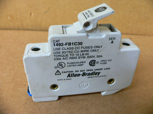Allen-Bradley 1492-Fb1c30 Fuseholder Allen-Bradley 1492-Fb1c30 Fuseholder