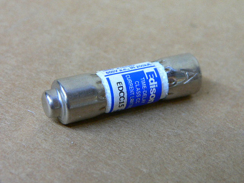 Edison Edcc15 Fuse 15 Amp 600V Slow Blow Class Cc Time Delay Fuse