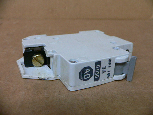 Allen Bradley 1492-Cb1g030 Manual Motor Controller 3A Allen Bradley 1492-Cb1g030 Manual Motor Controller 3A