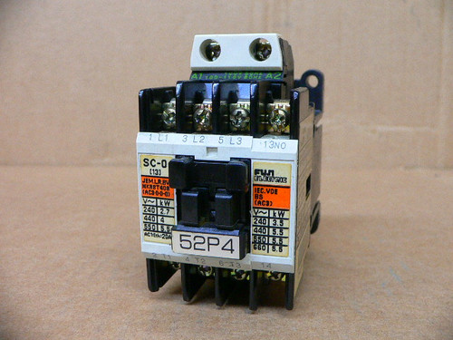 Fuji Electric Sc-0 Contactor 100/110V Fuji Electric Sc-0 Contactor 100/110V