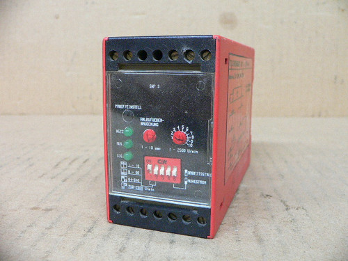 Stillstandswaechter Swp3 1-2500U/Min Controller Relay