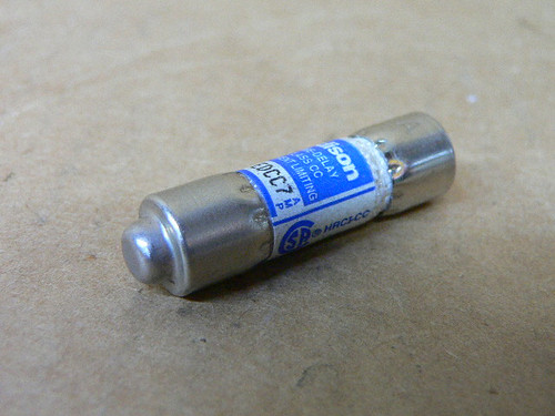 Edison Edcc7 7Amp (7A) 300Vdc Time-Delay Fuse Edison Edcc7 7Amp (7A) 300Vdc Time-Delay Fuse