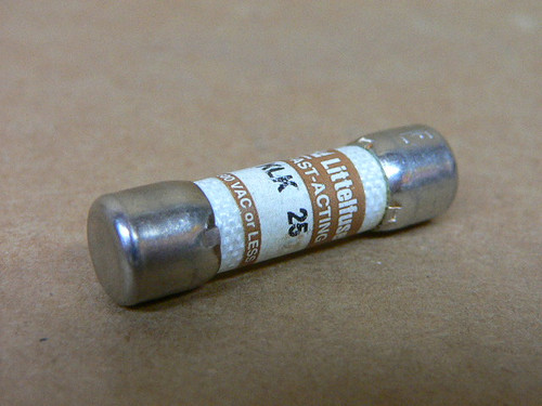 Littelfuse Klk-25 25A 600Vac Fuse Littelfuse Klk-25 25A 600Vac Fuse