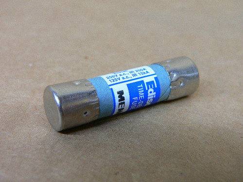Edison Men6, 6A 250V Cartridge Fuse Edison Men6, 6A 250V Cartridge Fuse