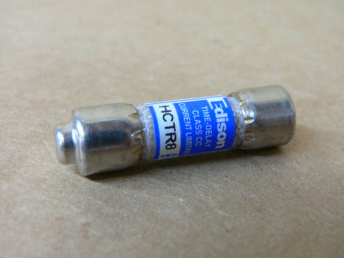 Edison Hctr8, 8A 600V Cartridge Fuse Edison Hctr8, 8A 600V Cartridge Fuse