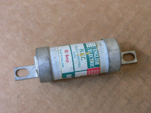 English Electric C15k 15A Fuse English Electric C15k 15A Fuse